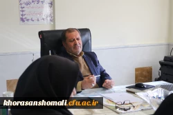 نشست خبری به مناسبت نکوداشت یکصدمین سال تاسیس تربیت معلم در دانشگاه فرهنگیان خراسان شمالی 6