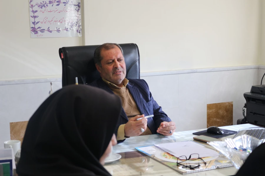 نشست خبری به مناسبت نکوداشت یکصدمین سال تاسیس تربیت معلم در دانشگاه فرهنگیان خراسان شمالی 6