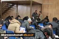 حضور دکتر صفرزاده سرپرست دانشگاه فرهنگیان خراسان شمالی از روند 
برگزاری امتحانات پایان ترم دانشجویان پردیس های خراسان شمالی 4