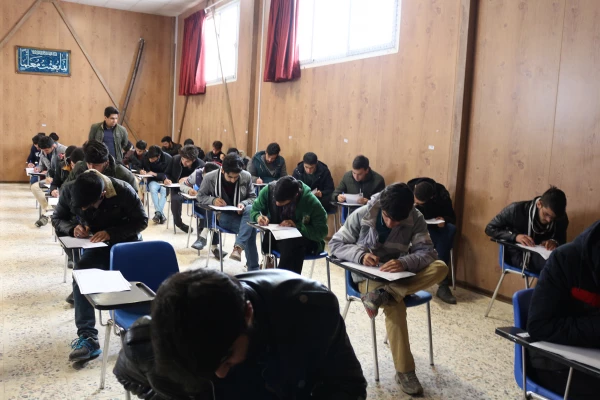 حضور دکتر صفرزاده سرپرست دانشگاه فرهنگیان خراسان شمالی از روند 
برگزاری امتحانات پایان ترم دانشجویان پردیس های خراسان شمالی 2