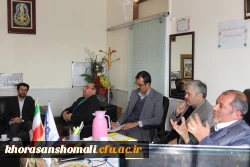 برگزاری نشست شورای فرهنگی و اجتماعی پردیس های خراسان شمالی با حضور دکتر صفرزاده سرپرست پردیس های خراسان شمالی 7