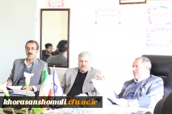 برگزاری نشست شورای فرهنگی و اجتماعی پردیس های خراسان شمالی با حضور دکتر صفرزاده سرپرست پردیس های خراسان شمالی 8