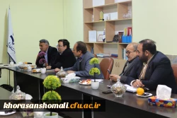 نشست هم اندیشی سرپرست دانشگاه فرهنگیان خراسان شمالی با مدیر کل آموزش و پرورش خراسان شمالی در خصوص جذب دانشجو برای سال 1398 2