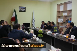 نشست هم اندیشی سرپرست دانشگاه فرهنگیان خراسان شمالی با مدیر کل آموزش و پرورش خراسان شمالی در خصوص جذب دانشجو برای سال 1398 4