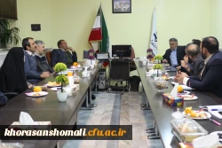 نشست هم اندیشی سرپرست دانشگاه فرهنگیان خراسان شمالی با مدیر کل آموزش و پرورش خراسان شمالی در خصوص جذب دانشجو برای سال 1398 5