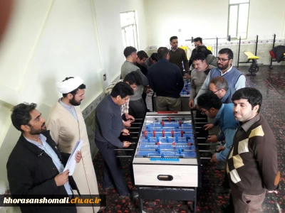 برگزاری مسابقات ورزشی بین همکاران  پردیس های دانشگاه فرهنگیان خراسان شمالی
