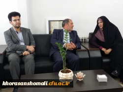 نشست صمیمی دکتر صفرزاده (مدیر کل سابق فرهنگ و ارشاد اسلامی استان گلستان) با مدیر کل فرهنگ و ارشاد اسلامی استان گلستان 2