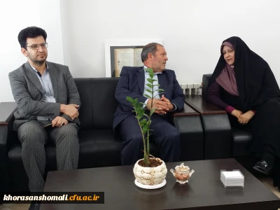 نشست صمیمی دکتر صفرزاده (مدیر کل سابق فرهنگ و ارشاد اسلامی استان گلستان) با مدیر کل فرهنگ و ارشاد اسلامی استان گلستان