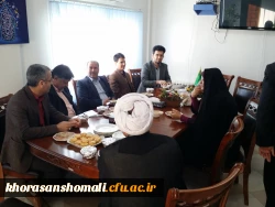 نشست صمیمی دکتر صفرزاده (مدیر کل سابق فرهنگ و ارشاد اسلامی استان گلستان) با مدیر کل فرهنگ و ارشاد اسلامی استان گلستان 2