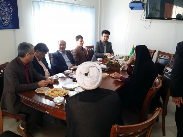 نشست صمیمی دکتر صفرزاده (مدیر کل سابق فرهنگ و ارشاد اسلامی استان گلستان) با مدیر کل فرهنگ و ارشاد اسلامی استان گلستان 2