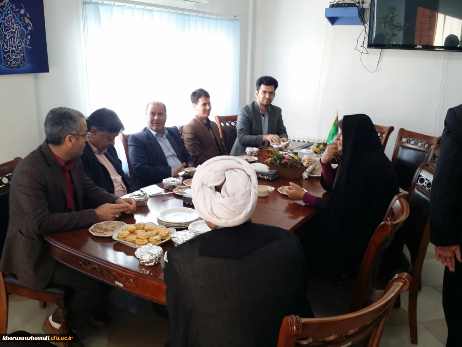 نشست صمیمی دکتر صفرزاده (مدیر کل سابق فرهنگ و ارشاد اسلامی استان گلستان) با مدیر کل فرهنگ و ارشاد اسلامی استان گلستان 2