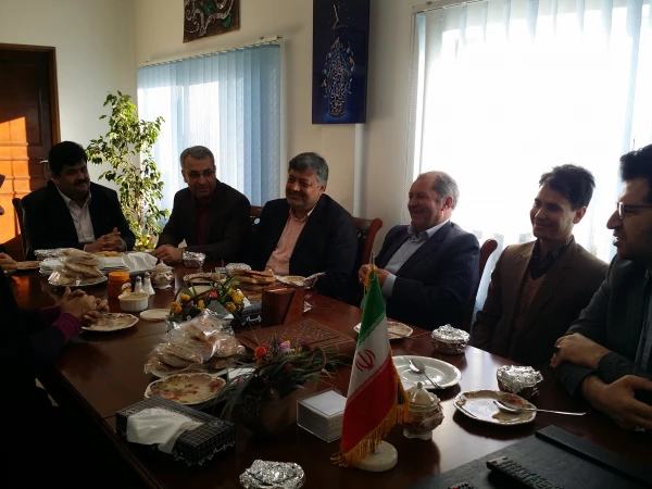 نشست صمیمی دکتر صفرزاده (مدیر کل سابق فرهنگ و ارشاد اسلامی استان گلستان) با مدیر کل فرهنگ و ارشاد اسلامی استان گلستان 2