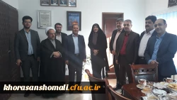 نشست صمیمی دکتر صفرزاده (مدیر کل سابق فرهنگ و ارشاد اسلامی استان گلستان) با مدیر کل فرهنگ و ارشاد اسلامی استان گلستان 2