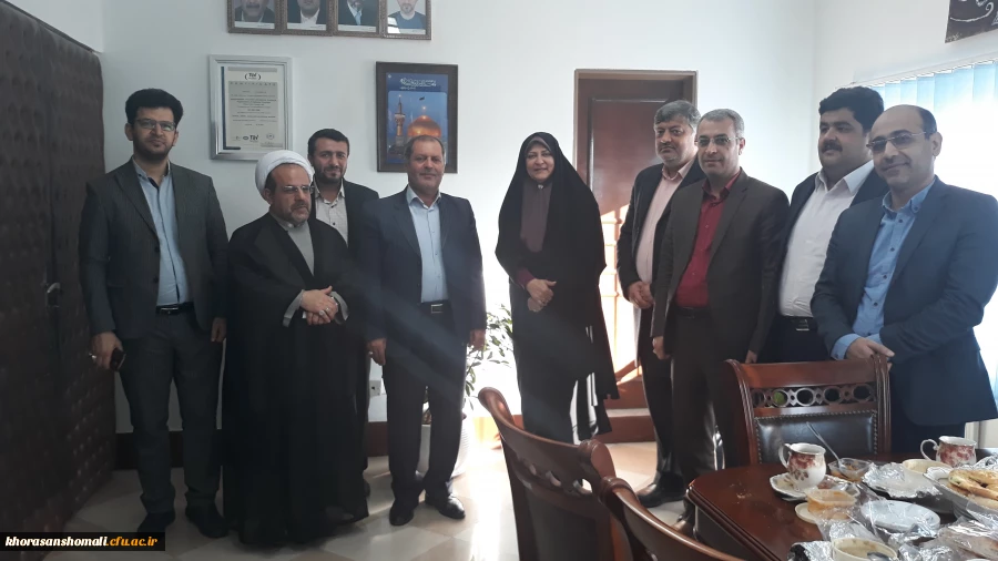 نشست صمیمی دکتر صفرزاده (مدیر کل سابق فرهنگ و ارشاد اسلامی استان گلستان) با مدیر کل فرهنگ و ارشاد اسلامی استان گلستان 2