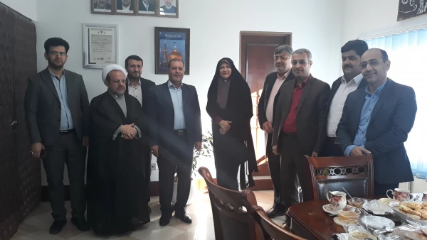 نشست صمیمی دکتر صفرزاده (مدیر کل سابق فرهنگ و ارشاد اسلامی استان گلستان) با مدیر کل فرهنگ و ارشاد اسلامی استان گلستان 2