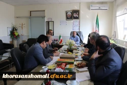 جلسه شورای معاونین پردیس های خراسان شمالی(شورای مدیریت استان) با حضور دکتر صفرزاده تشکیل شد. 3