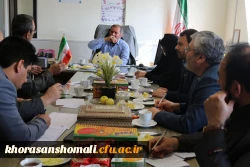 جلسه شورای معاونین پردیس های خراسان شمالی(شورای مدیریت استان) با حضور دکتر صفرزاده تشکیل شد. 4