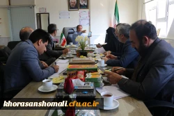 جلسه شورای معاونین پردیس های خراسان شمالی(شورای مدیریت استان) با حضور دکتر صفرزاده تشکیل شد. 5