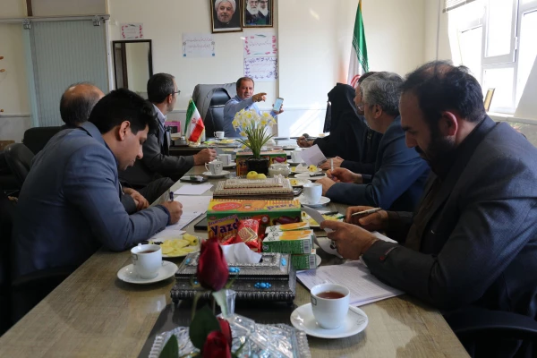 جلسه شورای معاونین پردیس های خراسان شمالی(شورای مدیریت استان) با حضور دکتر صفرزاده تشکیل شد. 5