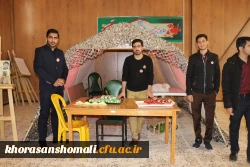 برگزاری مراسم  سالگرد دو شهید گمنام و اولین یادواره شهدای دانشجو معلمان دانشگاه فرهنگیان خراسان شمالی 10