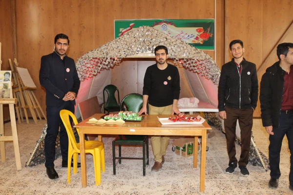 برگزاری مراسم  سالگرد دو شهید گمنام و اولین یادواره شهدای دانشجو معلمان دانشگاه فرهنگیان خراسان شمالی 10