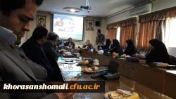 شرکت اعضاء هیات علمی پردیس های خراسان شمالی در کارگاه آموزشی اخلاق حرفه ای پژوهش در پردیس شهید بهشتی مشهد مقدس 4