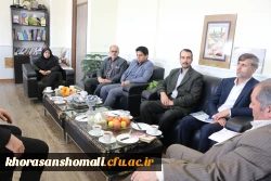 بازدید هیات نظارت، ارزیابی و تضمین کیفیت آموزش عالی استان خراسان شمالی از پردیس های دانشگاه فرهنگیان خراسان شمالی 3