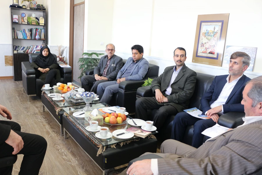 بازدید هیات نظارت، ارزیابی و تضمین کیفیت آموزش عالی استان خراسان شمالی از پردیس های دانشگاه فرهنگیان خراسان شمالی 3