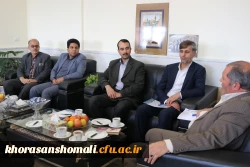 بازدید هیات نظارت، ارزیابی و تضمین کیفیت آموزش عالی استان خراسان شمالی از پردیس های دانشگاه فرهنگیان خراسان شمالی 4