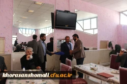 آخرین جلسه شورای اداری سال 1397 پردیس های دانشگاه فرهنگیان خراسان شمالی برگزار شد

 12