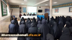 برگزاری جلسه پرسش و پاسخ دانشجویی پردیس امام جعفر صادق(ع) با حضور دکتر صفرزاده سرپرست دانشگاه فرهنگیان خراسان شمالی 2