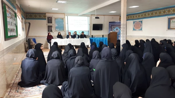 برگزاری جلسه پرسش و پاسخ دانشجویی پردیس امام جعفر صادق(ع) با حضور دکتر صفرزاده سرپرست دانشگاه فرهنگیان خراسان شمالی 2