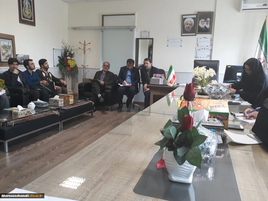 برگزاری نشست هم اندیشی دهه سرآمد آموزش پردیس های دانشگاه فرهنگیان خراسان شمالی  3