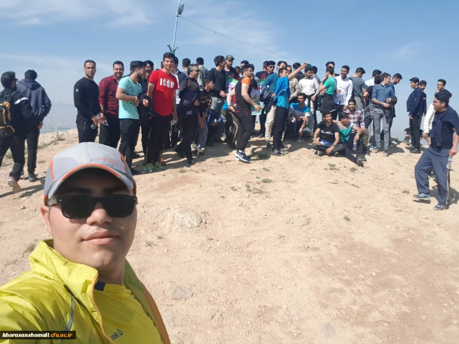 همایش کوهنوردی دانشجو معلمان پردیس امام محمد باقر(ع) دانشگاه فرهنگیان خراسان شمالی 9