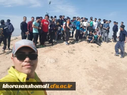 همایش کوهنوردی دانشجو معلمان پردیس امام محمد باقر(ع) دانشگاه فرهنگیان خراسان شمالی 6