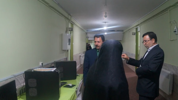 بازدید دکتر خوش آینه معاون پژوهش و برنامه ریزی اداره کل آموزش و پرورش خراسان شمالی از پردیس امام جعفر صادق(ع) 2