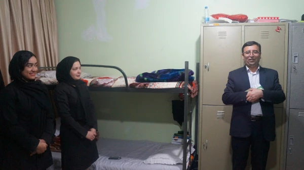 بازدید دکتر خوش آینه معاون پژوهش و برنامه ریزی اداره کل آموزش و پرورش خراسان شمالی از پردیس امام جعفر صادق(ع) 3