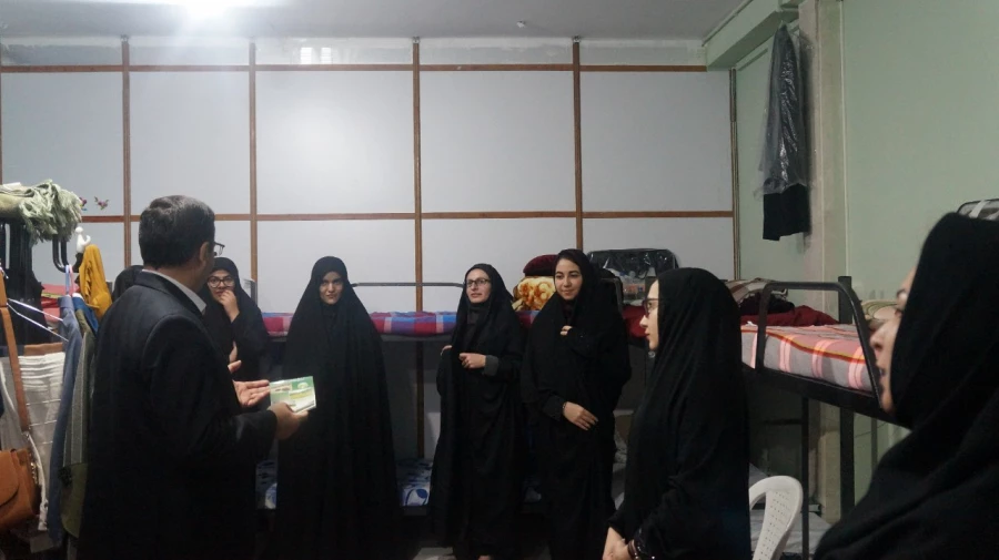 بازدید دکتر خوش آینه معاون پژوهش و برنامه ریزی اداره کل آموزش و پرورش خراسان شمالی از پردیس امام جعفر صادق(ع) 4