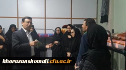 بازدید دکتر خوش آینه معاون پژوهش و برنامه ریزی اداره کل آموزش و پرورش خراسان شمالی از پردیس امام جعفر صادق(ع) 5