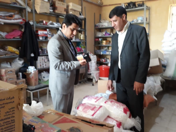 بازدید جمعی از کارکنان مدیریت پردیس های استان خراسان شمالی از انبارگردانی پردیس امام محمد باقر(ع) 5