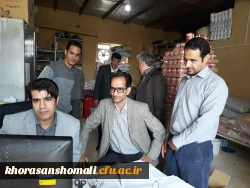 بازدید جمعی از کارکنان مدیریت پردیس های استان خراسان شمالی از انبارگردانی پردیس امام محمد باقر(ع) 8