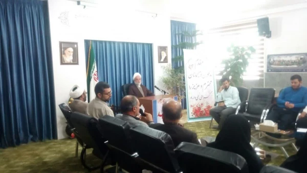 تقدیر نماینده ولی فقیه در استان خراسان شمالی از سرپرست دانشگاه فرهنگیان خراسان شمالی به مناسبت طرح ولایت استانی 3