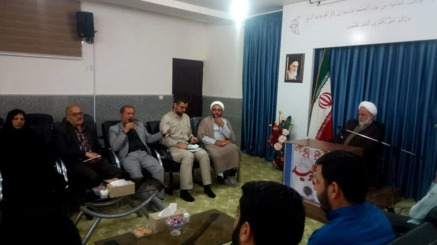 تقدیر نماینده ولی فقیه در استان خراسان شمالی از سرپرست دانشگاه فرهنگیان خراسان شمالی به مناسبت طرح ولایت استانی 9