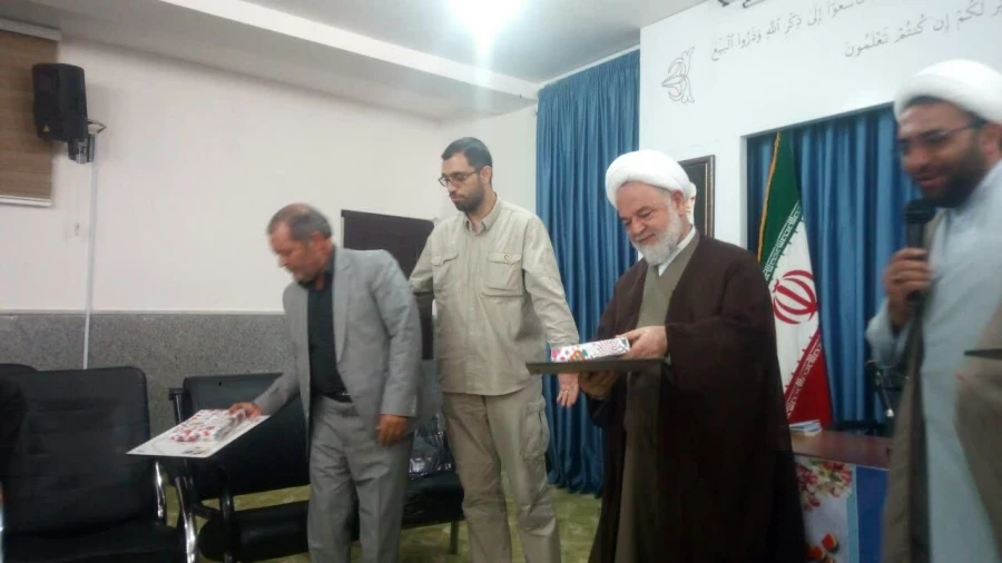 تقدیر نماینده ولی فقیه در استان خراسان شمالی از سرپرست دانشگاه فرهنگیان خراسان شمالی به مناسبت طرح ولایت استانی 12