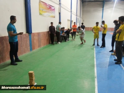 مسابقات انتخابی ورزش های همگانی در پردیس امام محمد باقر(ع) به همت واحد تربیت بدنی برگزار گردید