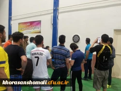 مسابقات انتخابی ورزش های همگانی در پردیس امام محمد باقر(ع) به همت واحد تربیت بدنی برگزار گردید  5