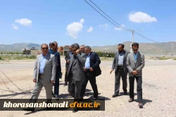 بازدید رئیس سازمان مدیریت و برنامه ریزی خراسان شمالی از دانشگاه فرهنگیان استان 2