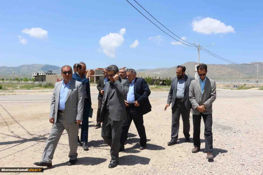 بازدید رئیس سازمان مدیریت و برنامه ریزی خراسان شمالی از دانشگاه فرهنگیان استان 2