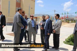 بازدید رئیس سازمان مدیریت و برنامه ریزی خراسان شمالی از دانشگاه فرهنگیان استان 6