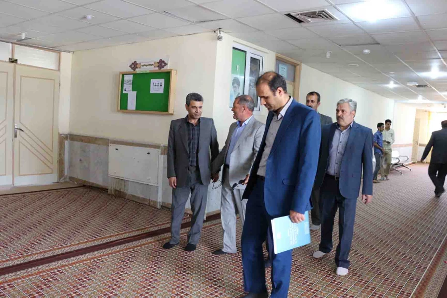بازدید رئیس سازمان مدیریت و برنامه ریزی خراسان شمالی از دانشگاه فرهنگیان استان 8